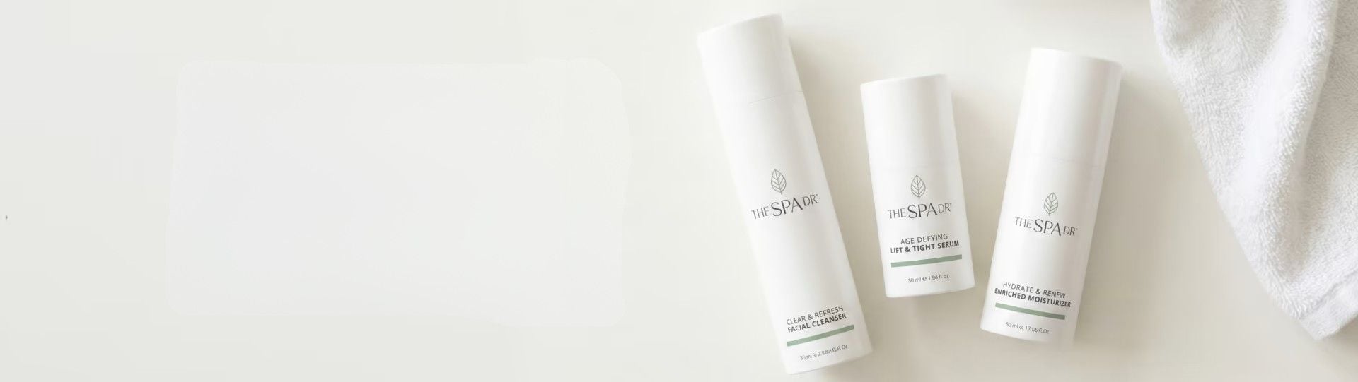 The Spa Dr. 3-Step Age-Defying Skincare System products